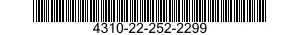 4310-22-252-2299  4310222522299 222522299