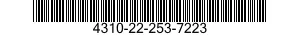 4310-22-253-7223  4310222537223 222537223