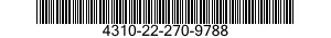 4310-22-270-9788  4310222709788 222709788