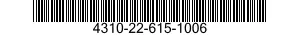 4310-22-615-1006 COMPRESSOR UNIT,RECIPROCATING 4310226151006 226151006