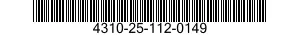 4310-25-112-0149  4310251120149 251120149