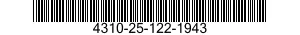 4310-25-122-1943 RING,PISTON 4310251221943 251221943