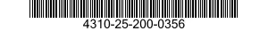 4310-25-200-0356 ROLLER,BEARING 4310252000356 252000356