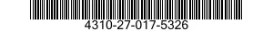 4310-27-017-5326 CRANKSHAFT,COMPRESSOR 4310270175326 270175326