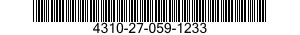 4310-27-059-1233 PISTON 4310270591233 270591233
