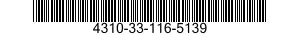 4310-33-116-5139 RING SET,PISTON 4310331165139 331165139