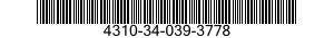 4310-34-039-3778 COMPRESSOR,ROTARY 4310340393778 340393778