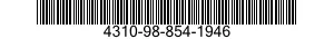 4310-98-854-1946 COMPRESSOR,RECIPROCATING 4310988541946 988541946