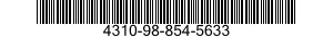 4310-98-854-5633 RING,PISTON 4310988545633 988545633