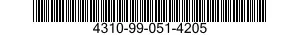 4310-99-051-4205 COMPRESSOR,ROTARY 4310990514205 990514205