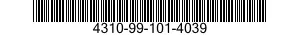 4310-99-101-4039  4310991014039 991014039