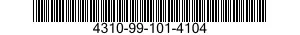 4310-99-101-4104 SPRING,HELICAL,COMPRESSION 4310991014104 991014104