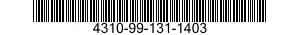 4310-99-131-1403 SERVO VALVE SUB-ASS 4310991311403 991311403