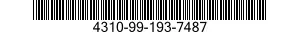 4310-99-193-7487 RING,PISTON 4310991937487 991937487