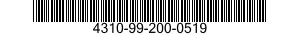 4310-99-200-0519  4310992000519 992000519
