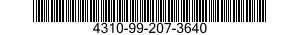 4310-99-207-3640  4310992073640 992073640