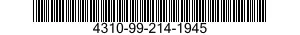 4310-99-214-1945  4310992141945 992141945
