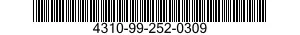 4310-99-252-0309 INSERT,SCREW THREAD 4310992520309 992520309