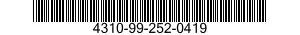 4310-99-252-0419 PARTS KIT,FLUID PRESSURE FILTER 4310992520419 992520419