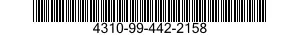 4310-99-442-2158  4310994422158 994422158