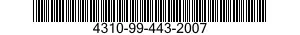 4310-99-443-2007  4310994432007 994432007