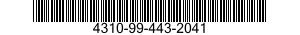 4310-99-443-2041  4310994432041 994432041