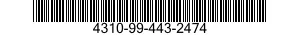 4310-99-443-2474  4310994432474 994432474