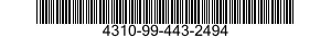 4310-99-443-2494 RING,COMPRESSION,HI 4310994432494 994432494