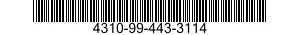 4310-99-443-3114  4310994433114 994433114