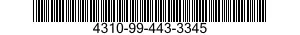 4310-99-443-3345  4310994433345 994433345