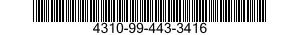 4310-99-443-3416  4310994433416 994433416