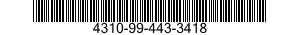 4310-99-443-3418  4310994433418 994433418