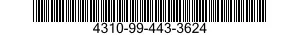 4310-99-443-3624  4310994433624 994433624