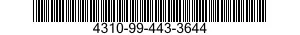 4310-99-443-3644  4310994433644 994433644