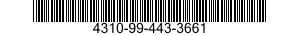 4310-99-443-3661  4310994433661 994433661