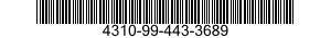 4310-99-443-3689  4310994433689 994433689
