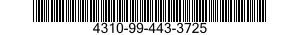 4310-99-443-3725  4310994433725 994433725