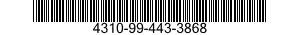 4310-99-443-3868  4310994433868 994433868