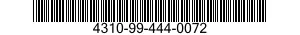 4310-99-444-0072  4310994440072 994440072
