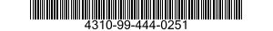 4310-99-444-0251  4310994440251 994440251