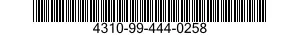 4310-99-444-0258  4310994440258 994440258