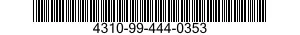 4310-99-444-0353  4310994440353 994440353