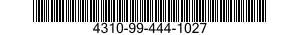 4310-99-444-1027  4310994441027 994441027