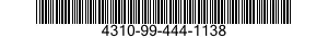 4310-99-444-1138  4310994441138 994441138