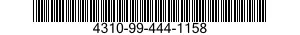 4310-99-444-1158  4310994441158 994441158