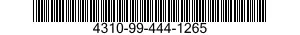 4310-99-444-1265  4310994441265 994441265