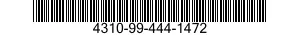 4310-99-444-1472  4310994441472 994441472