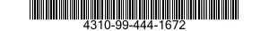 4310-99-444-1672  4310994441672 994441672