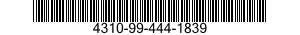 4310-99-444-1839  4310994441839 994441839