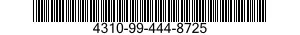 4310-99-444-8725  4310994448725 994448725